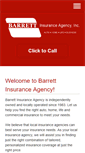 Mobile Screenshot of barrettinsuranceagency.net